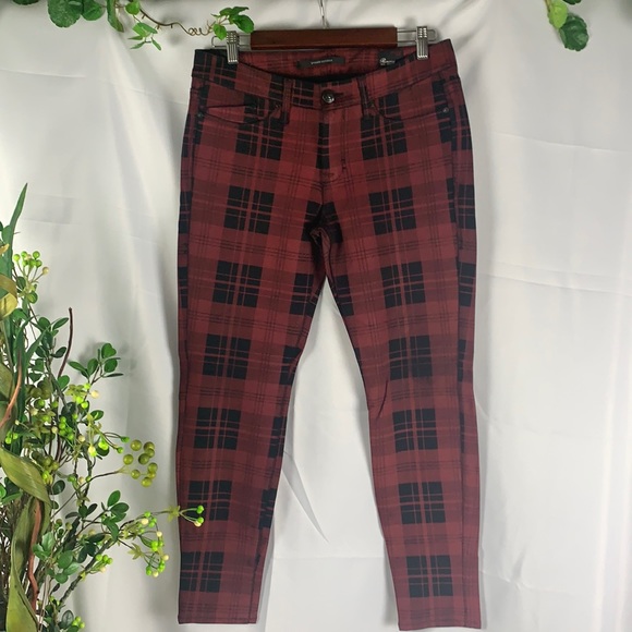 ❌TRADED❌ Dylan George Plaid Stretchy Skinny Pants - Picture 11 of 16